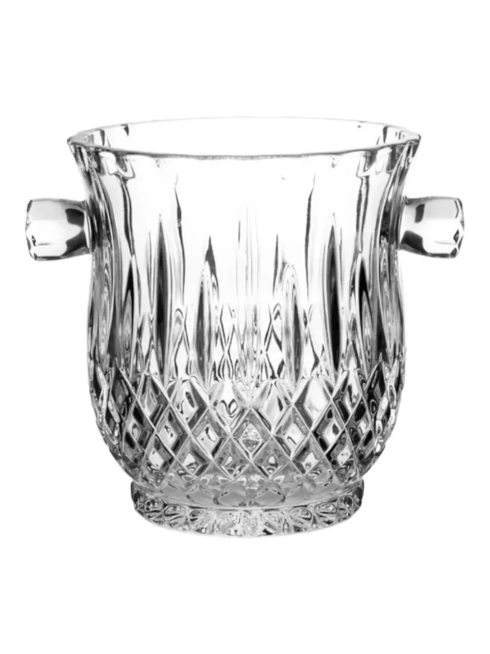 Gorham King Edward Crystal Ice Bucket Vintage Lead Crystal